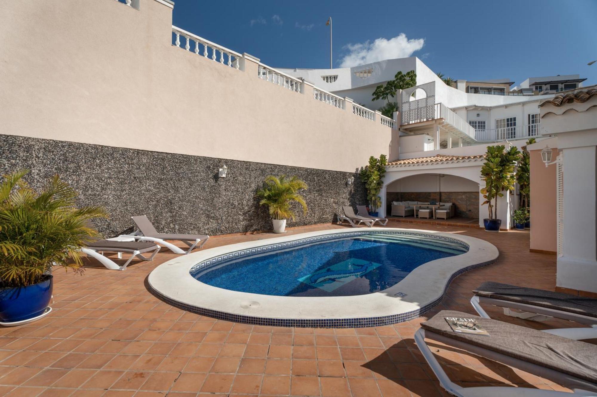 Villa Marbella-Private Heated Pool And Breathtaking View Costa Adeje  Eksteriør billede