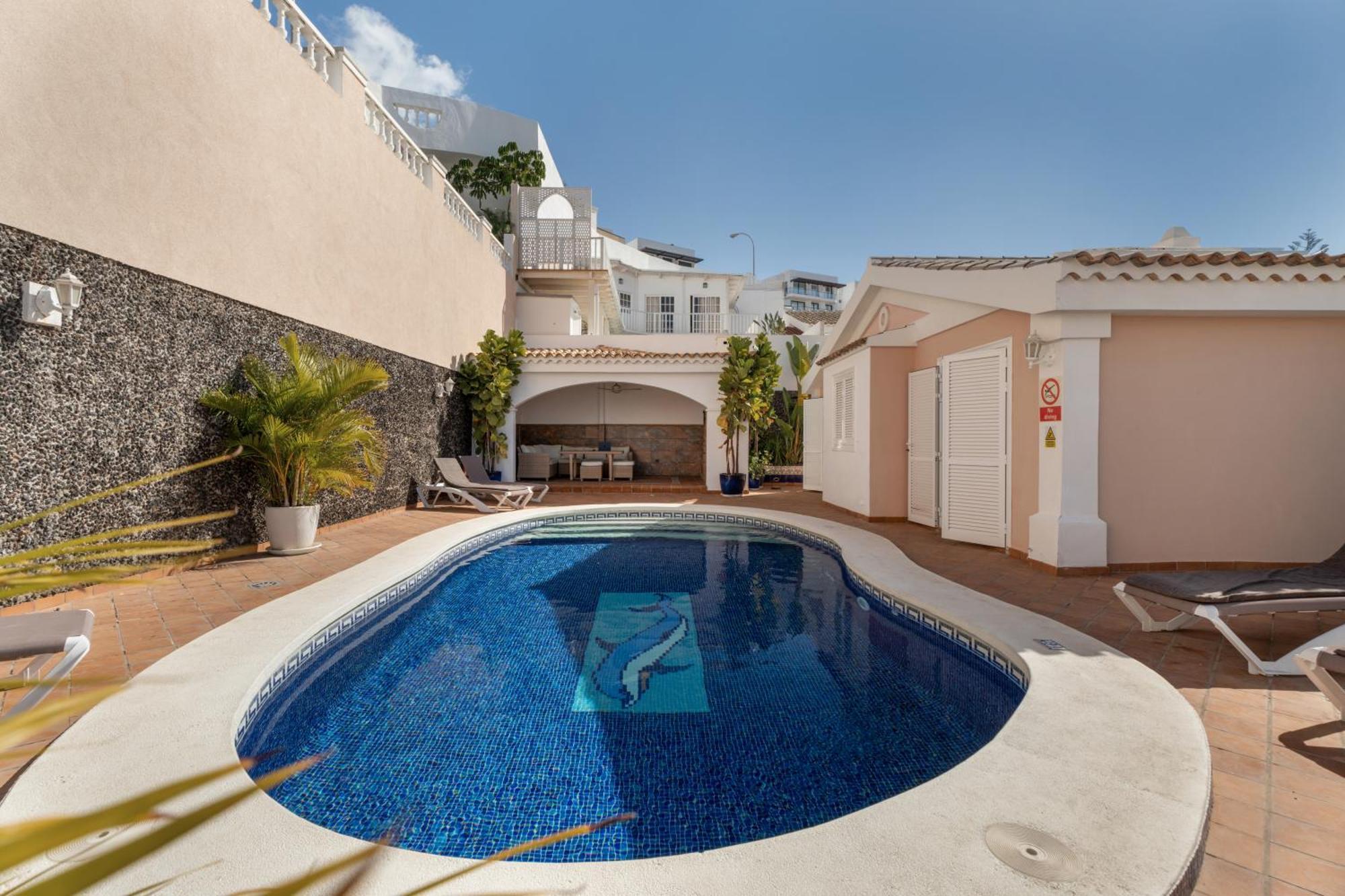 Villa Marbella-Private Heated Pool And Breathtaking View Costa Adeje  Eksteriør billede